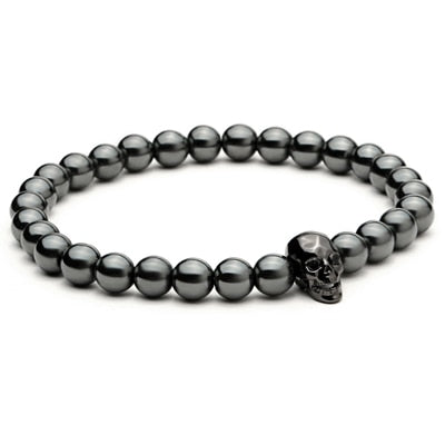 Alexander mcqueen skull multi shops beaded bracelet